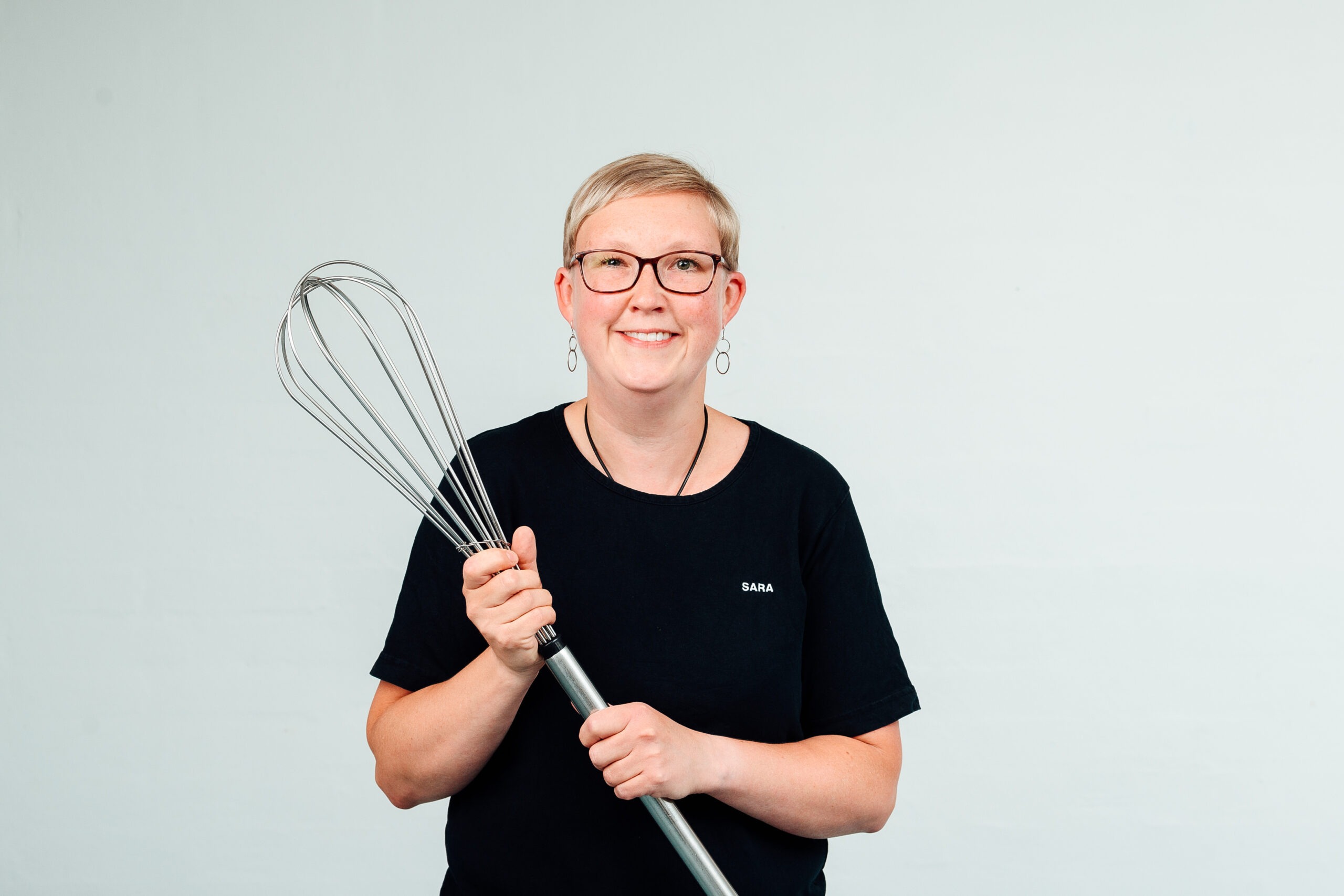 Sarah Jensen, køkkenassistent — uformelt foto